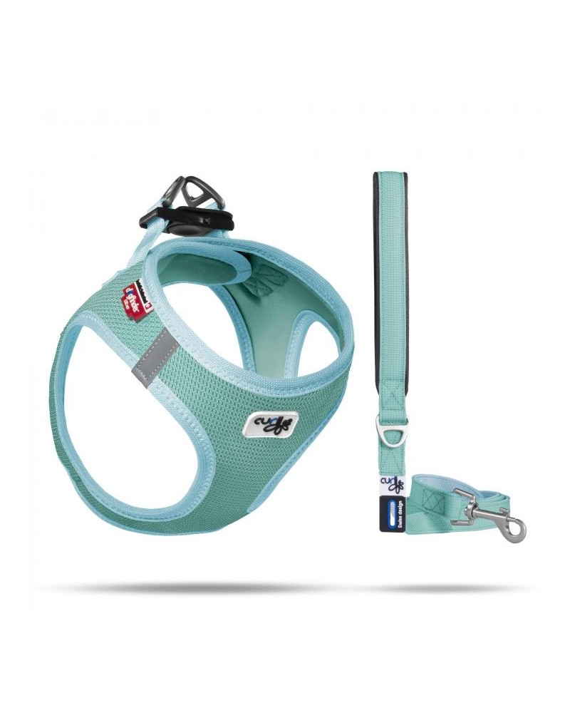 SET Vest + Guinzaglio per Cane Curli. SET Vest + Guinzaglio per Cane Curli.
