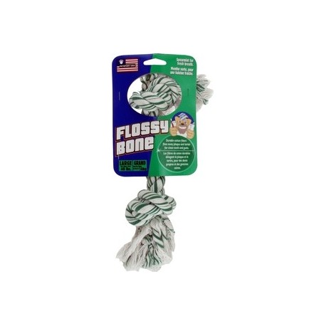 Flossy Bone - Corda Curativa Denti alla Menta Large Flossy Bone - Corda Curativa Denti alla Menta Large