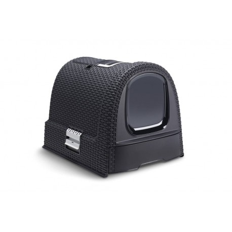 Lettiera Gatto Curver Rattan Antracite Lettiera Gatto Curver Rattan Antracite