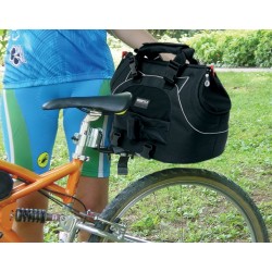 Universal Sport Bag Plus Black Label - Borsa per Cane in Bici (con Adattatore)