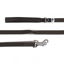 Guinzaglio Cane Plush Velluto Marrone