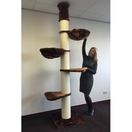 Tiragraffi Maine Coon Tower Marrone Tiragraffi Maine Coon Tower Marrone
